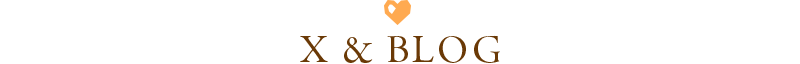 X & BLOG